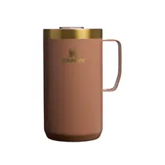 STANLEY - TAZA DE CAMPAMENTO LEGENDARIA 24 OZ CLÁSICA MOCHA LATTE