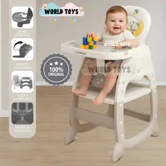 BABY - Silla de Comer Escritorio 2 en 1 «MOUX» Colección Especial Beige