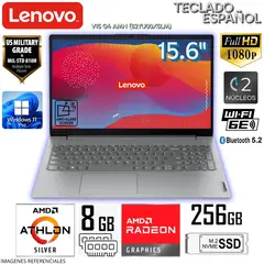 LENOVO - Laptop V15 G4 AMN AMD Athlon Silver 7120U 15.6 Pulg. FHD 8GB RAM 256GB SSD 82YU00X5LM