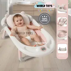 BABY - Bañera Plegable para Bebés «DOUX WHALL» Edición Especial Pink