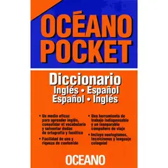 OCEANO - DICCIONARIO OCÉANO POCKET INGLES ESPAÑOL