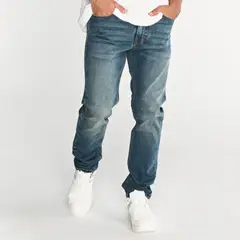 Caterpillar - Pantalón Jean Hombre Eco Stretch Denim Slim Celeste