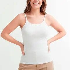 Fila - Tank Top Clasico Blanco