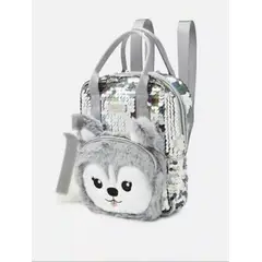 JUSTICE - Mochila Husky Sparkle Lentejuelas Para Niñas