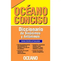 OCEANO - Diccionario de Sinónimos y Antónimos -Océano Conciso