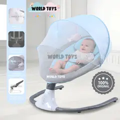 BABY - Silla Mecedora Didáctica «MOLLY» Edición Especial Ligth Blue