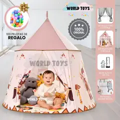 BABY - Tienda de juegos Plegable «BABY INDI» Edición Limitada Pink