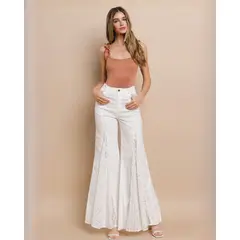 MARTINELA - JEAN DAMARIS CAMPANA ENCAJE MUJER - BLANCO