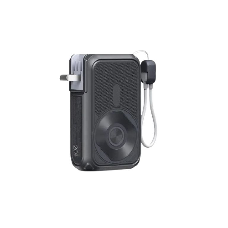 REMAX CP-2 Power Bank con Carga Inalámbrica Magnética de 15W y Cable Incorporado