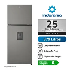 INDURAMA - Refrigeradora Con Dispensador 379 litros Croma RI-469DI