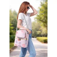 GENERICO - Cooler Bag Materna 3 en 1 Bolso Conservador de Alimentos y Leche Materna