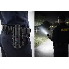 GENERICO - LINTERNA RECARGABLE CON ZOOM TACTICO LANTUN W5239 DE 3500M LUZ FUERTE BATERIA DE 8800Ma