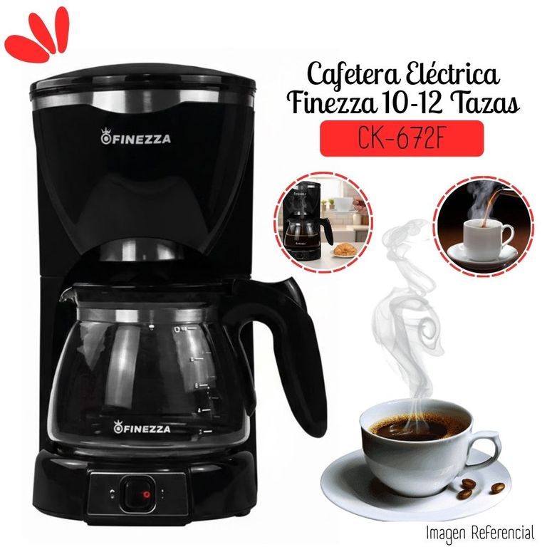 Cafetera CK-672F 1.25 litros 1000 watts