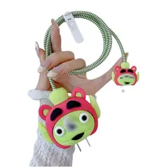 PLAY FUN - Protector De Cargador Mike Wazowski Rojo I Phone