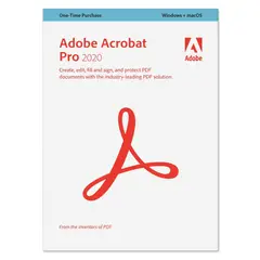 ADOBE - Acrobat - Pro Edition PC / Mac , 1 Equipo, 1 Año