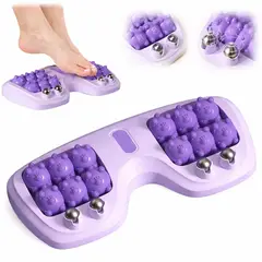 OEM - Rodillo Masajeador de Pies para Fascitis Plantar con Acupresión y Base Antideslizante Dolor Plantar