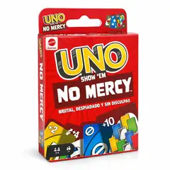 GENERICO - Juego de Cartas UNO Tipo No Mercy - Versión Viral para Parejas y Familia