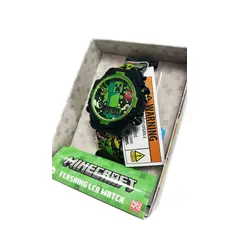 GENERICO - Reloj para niños estilo minecraft