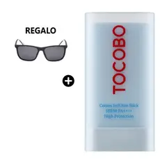 TOCOBO - Protector Solar En Barra Cotton Soft Sun Stick Spf50 19g + LENTES