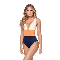 CHAMELA - ROPA DE BAÑO ENTERO CON CONTROL DE ABDOMEN MUJER 45315