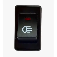 GENERICO - SWITCH PLUCES NEGRO PARA VEHÍCULO