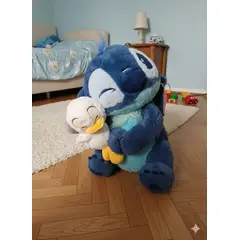 GENERICO - Peluche Stitch con Pato 42 cm