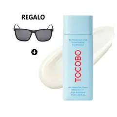 TOCOBO - Protector Solar BIO en crema WATERY SUN CREAM SPF50 50ml+ Lentes
