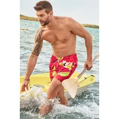 CHAMELA - ROP DE BAÑO HOMBRE 28805 ESTAMPADO