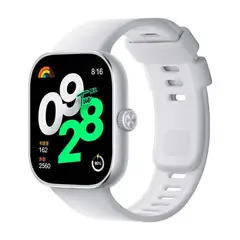 XIAOMI - Smartwatch Redmi Watch 4 Silver GPS Llamadas y monitor de salud