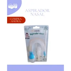 BABY - Aspirador nasal succionador de nariz limpiador nasal para bebé - MODELO COLOR CELESTE