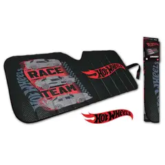 HOT WHEELS - Parasol Deportivo Para Auto Camioneta Color Negro