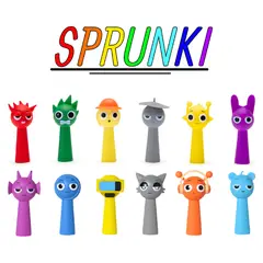 GENERICO - Juguete Set de Figuras Coleccionables Sprunki 12 Personajes