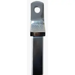 GENERICO - TIRO REMOLQUE DE ACERO CROMADO PARA VEHÍCULO