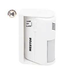 WESTOR - Sensor de Movimiento con AlarmaTimbre WT-9600