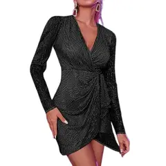 GENERICO - Vestido Tania - vestido corto de lentejuelas