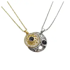 GENERICO - Cadenas Magnéticas de Pareja Luna Yin Yang Siempre Juntos