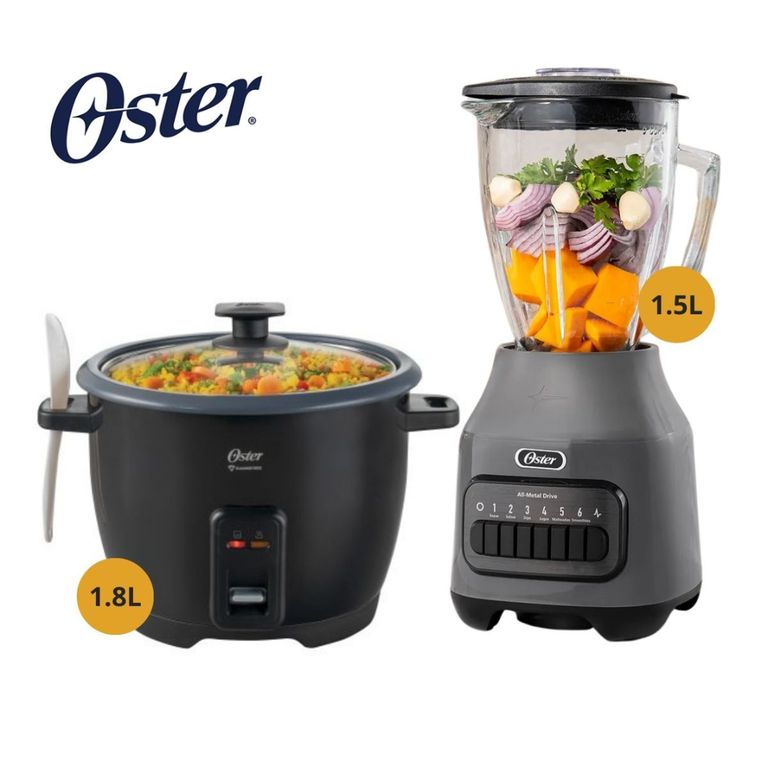 COMBO Olla Arrocera 1.8 LT + Licuadora BLSTKAGGPB
