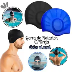 GENERICO - Gorro Con Oreja Para Natacion - AZ