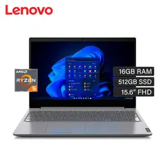 LENOVO - Laptop V15 G4 AMD Ryzen 5 7520U RAM 16GB Disco 512GB SSD 15.6" FHD
