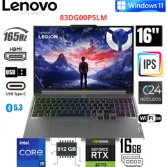 LENOVO - 16″ WQXGA 165Hz Intel Core i9-14900HX 16GB RAM 512GB SSD NVIDIA GeForce RTX 4070 8GB