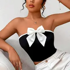 GENERICO - Sueter Mujer Michi Hilo 359-18 Color Negro