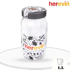 HEREVIN - Frasco 1 Lt Tapa Negro Cooking Time -