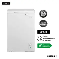 BORD - CONGELADOR 99 L BLANCO - CO99BINV-M