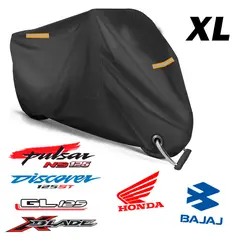 GENERICO - Cobertor de Moto Lineal XL Pesada Impermeable