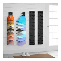 GENERICO - Organizador Colgador de Gorras para Pared 40 Jockey