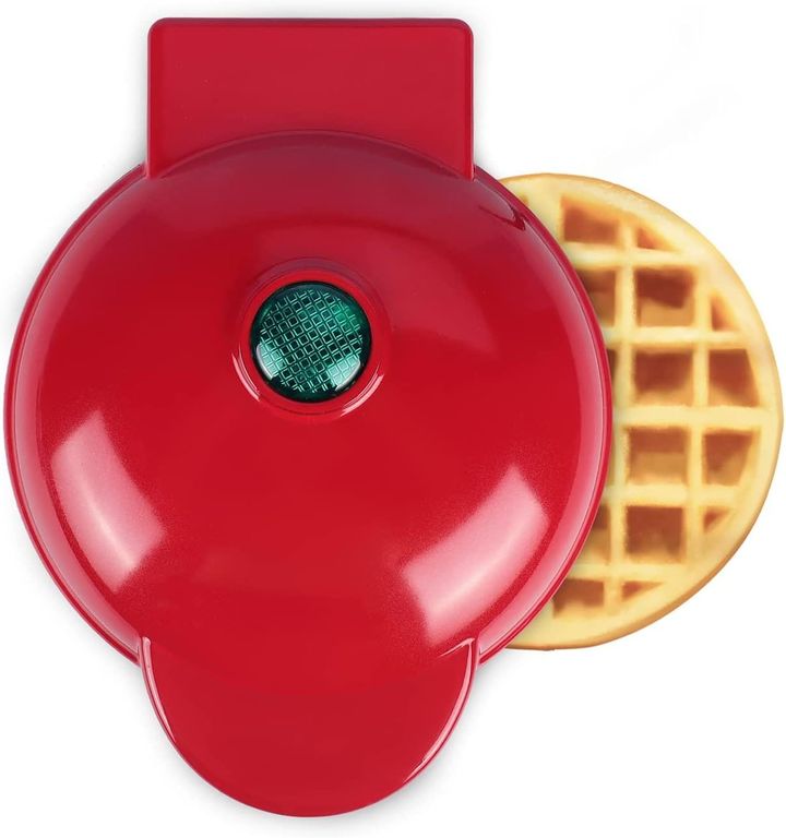 Mini Wafflera Antiadherente Eléctrica Color Aleatorio
