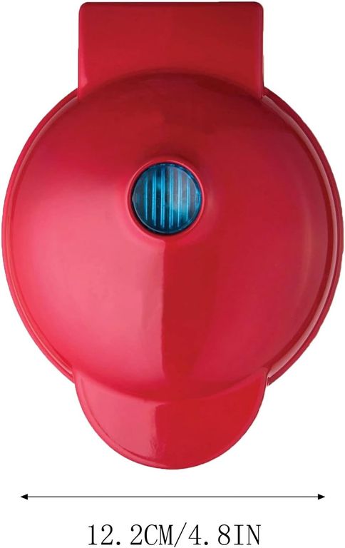 Mini Wafflera Antiadherente Eléctrica Color Aleatorio