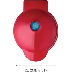 GENERICO - Mini Wafflera Antiadherente Eléctrica Color Aleatorio