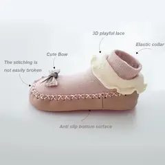 GENERICO - Zapimedia antideslizante bebé Medias y vincha