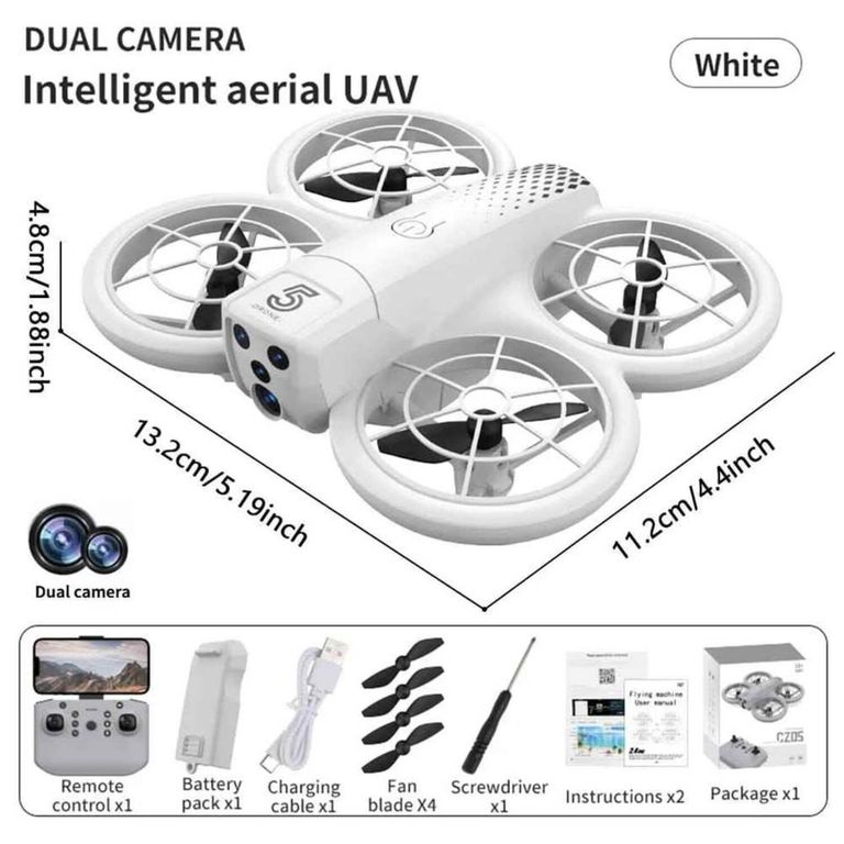 Dron CZ05 Plegable con Cámara HD WiFi FPV y Control Remoto